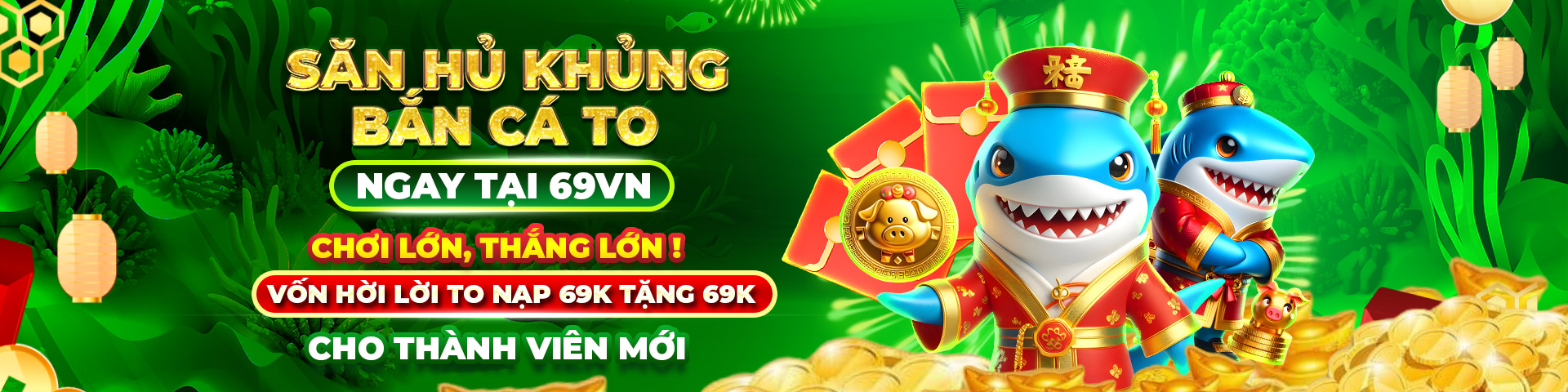 bắn cá khủng cùng 69vn tặng 69k